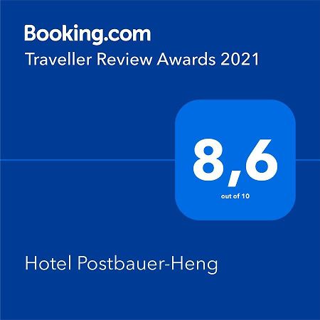 Hotel Postbauer-Heng, E-Mobilitaet, Ladestationen Fuer Elektroautos المظهر الخارجي الصورة